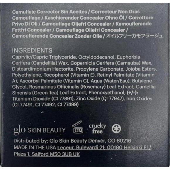 Glo Skin Beauty Oil-Free Camouflage Concealer Golden Correct & Conceal 3.1 g - Picture 9 of 10